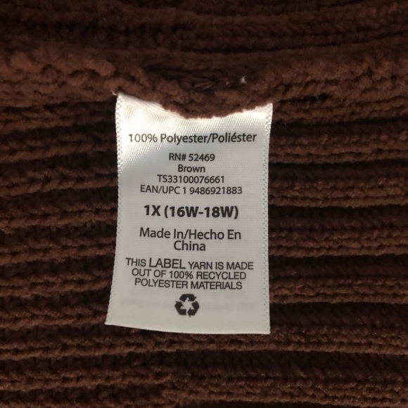 Woman’s Terra & Sky Brown Cardigan - Picture 4 of 5